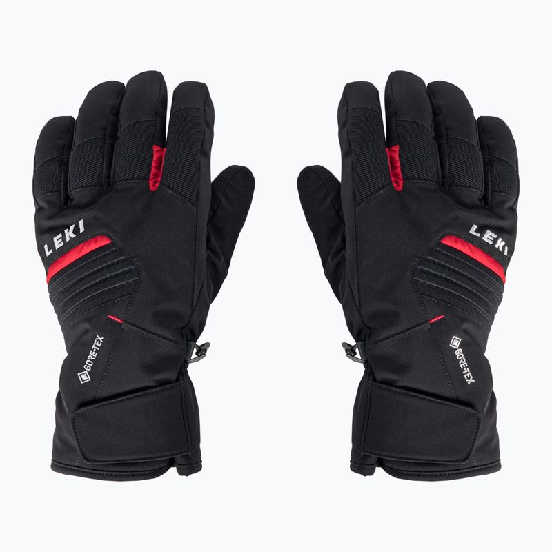 LEKI Spox GTX ski glove black/red 650808302080 3