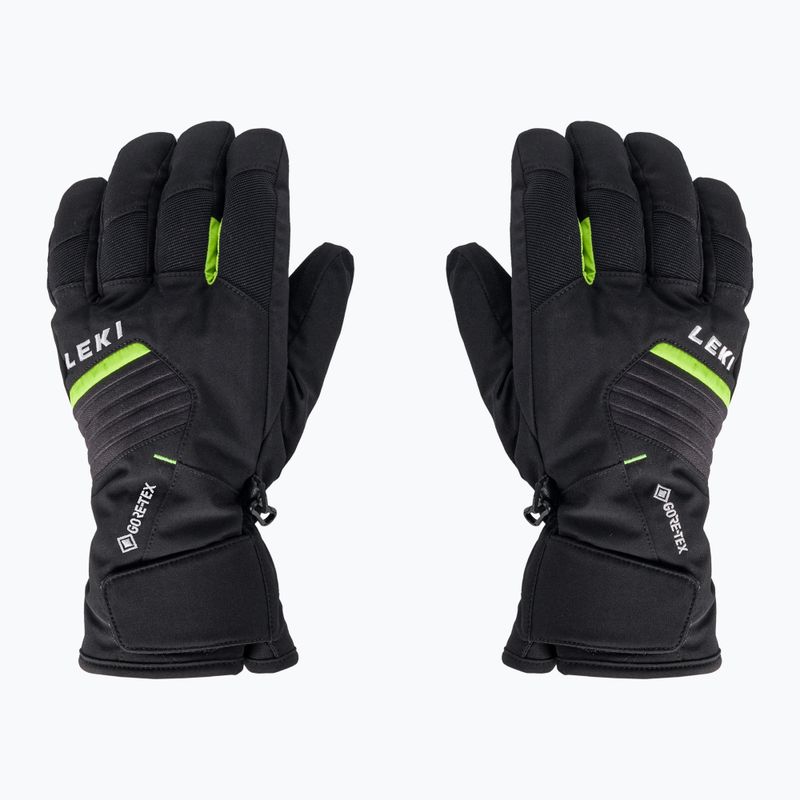 LEKI Spox GTX ski glove black-green 650808303080 2