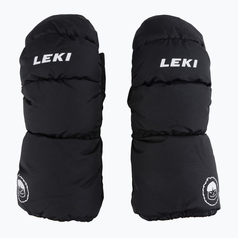 LEKI Children's Ski Gloves Little Eskimo Mitt Long black 650801401020