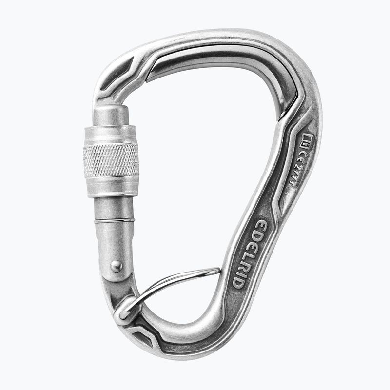 Climbing carabiner EDELRID HMS Bulletproof Screw FG eco