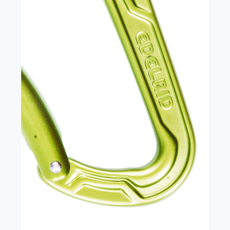 Carabiner EDELRID Bulletproof Bent II oasis 4