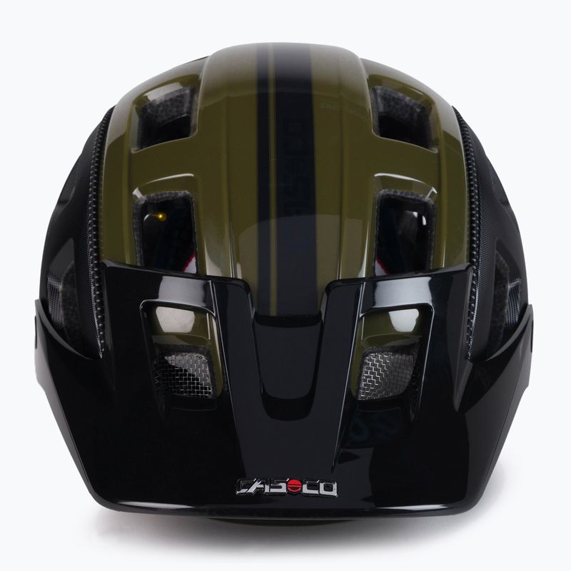 CASCO MTBE 2 bicycle helmet black and green 04.1345 2