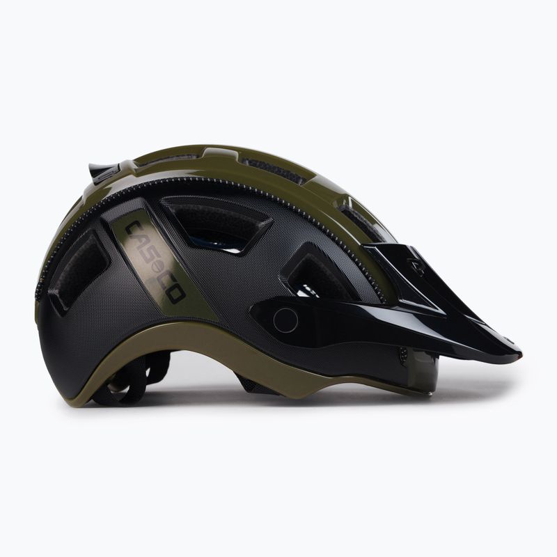 CASCO MTBE 2 bicycle helmet black and green 04.1345 3