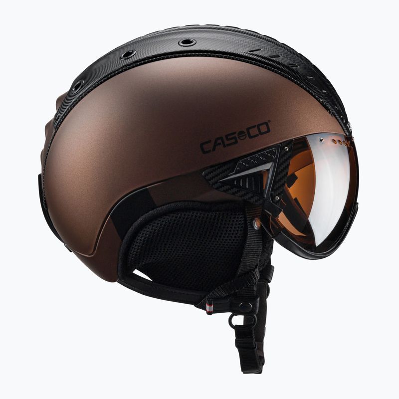 Ski helmet CASCO SP-2 Carbonic Visor brown 07.3733 4