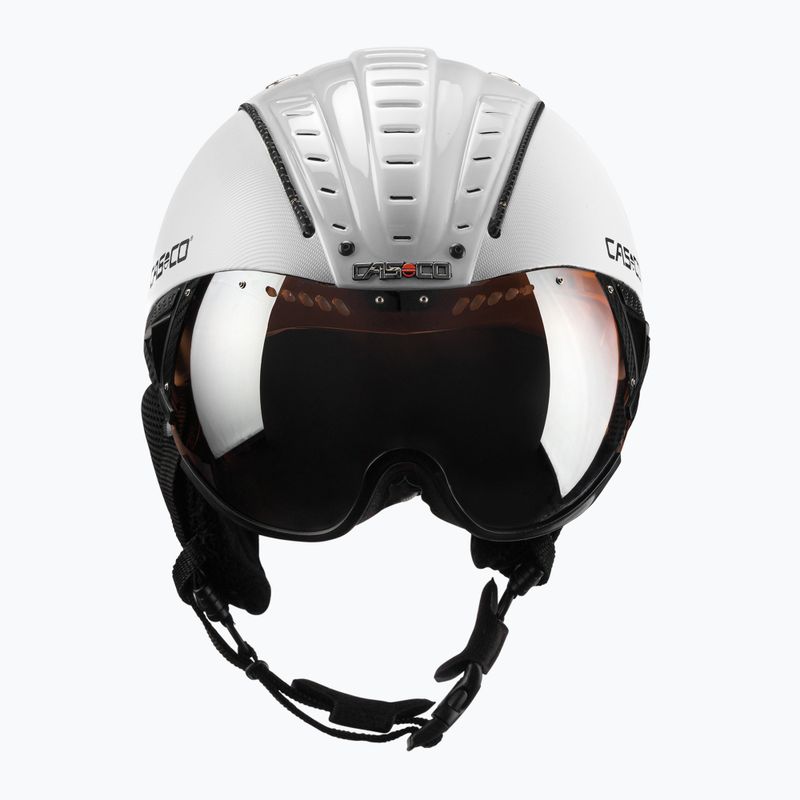 CASCO ski helmet SP-2 Carbonic Visor white 07.3737 2