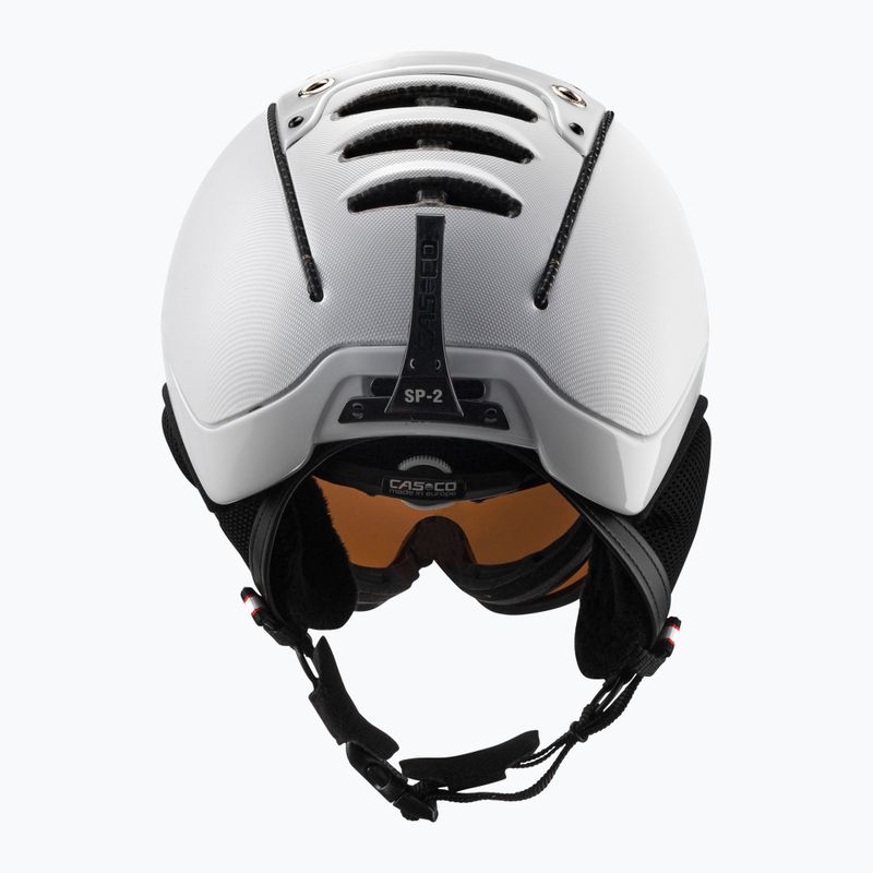 CASCO ski helmet SP-2 Carbonic Visor white 07.3737 3