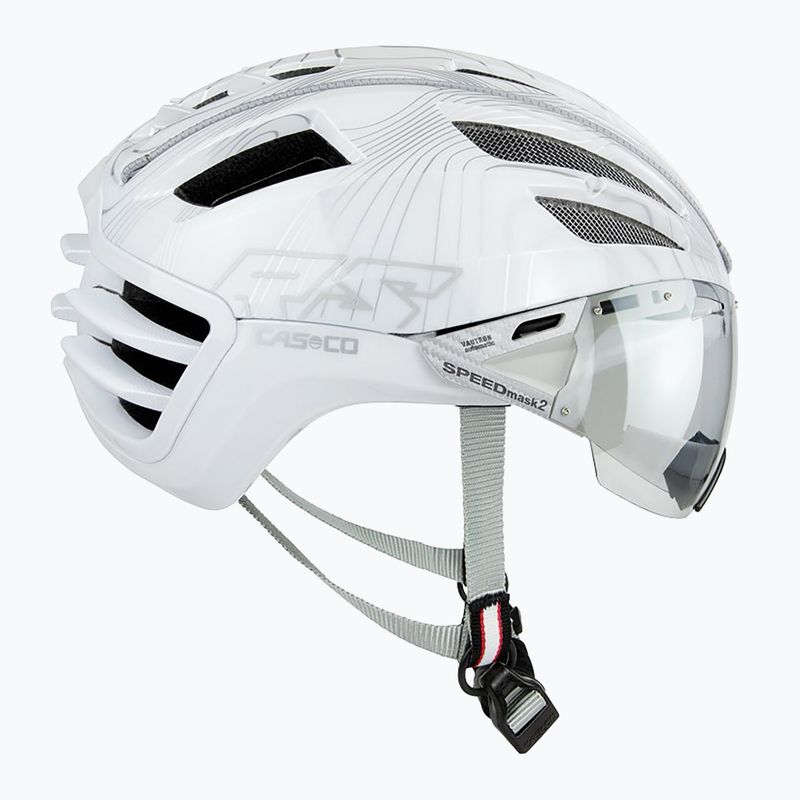 CASCO Speedairo 2 RS pure motion white bicycle helmet 6