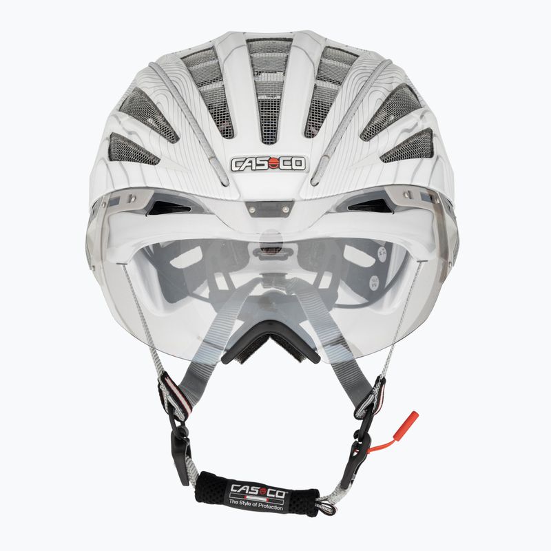 CASCO Speedairo 2 RS pure motion white bicycle helmet 2