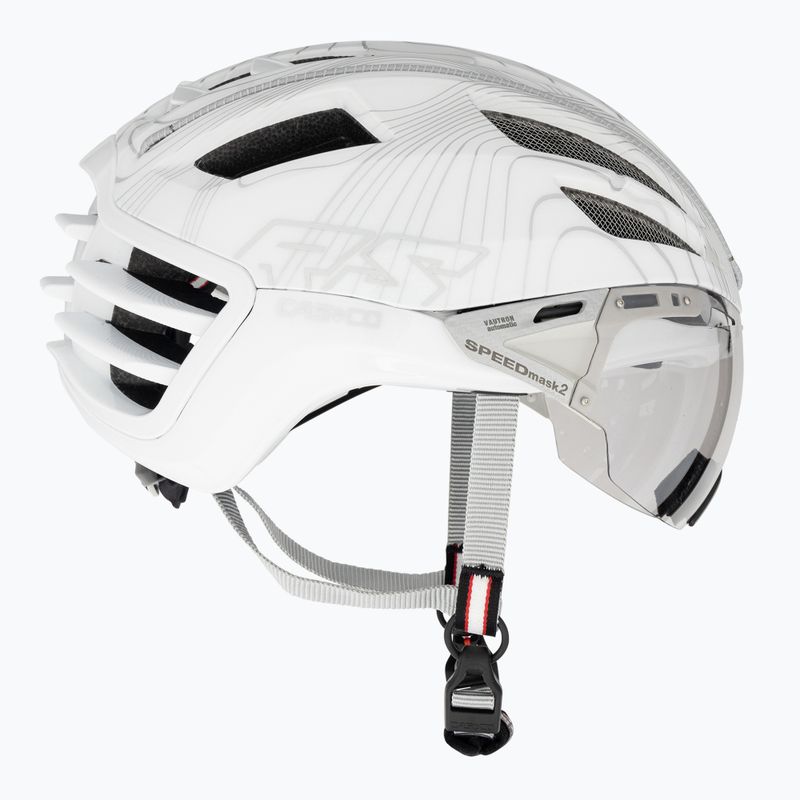 CASCO Speedairo 2 RS pure motion white bicycle helmet 4
