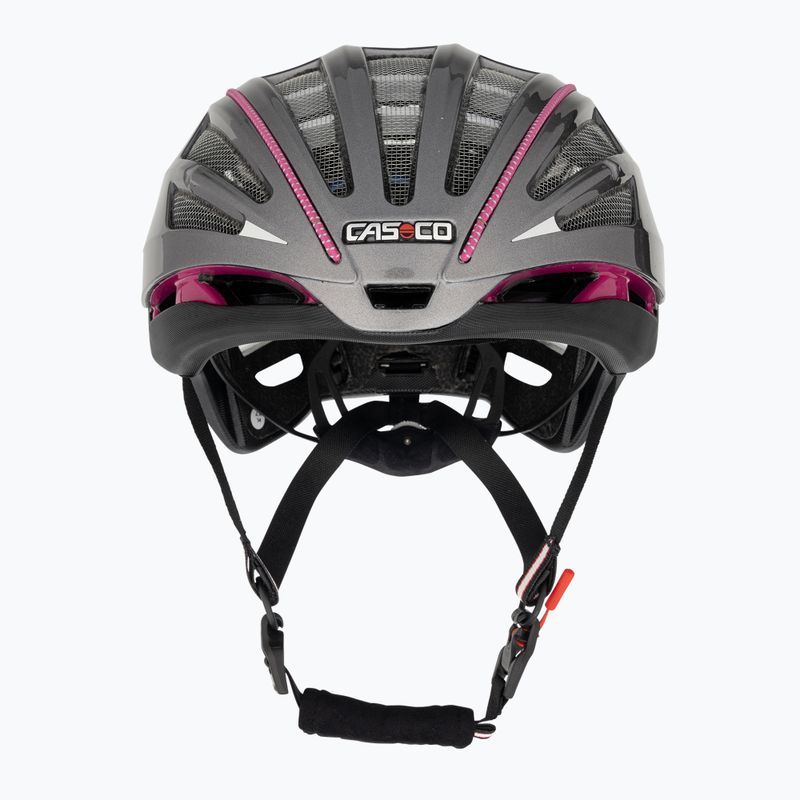 CASCO Speedairo 2 bicycle helmet anthracite fuchsia 2