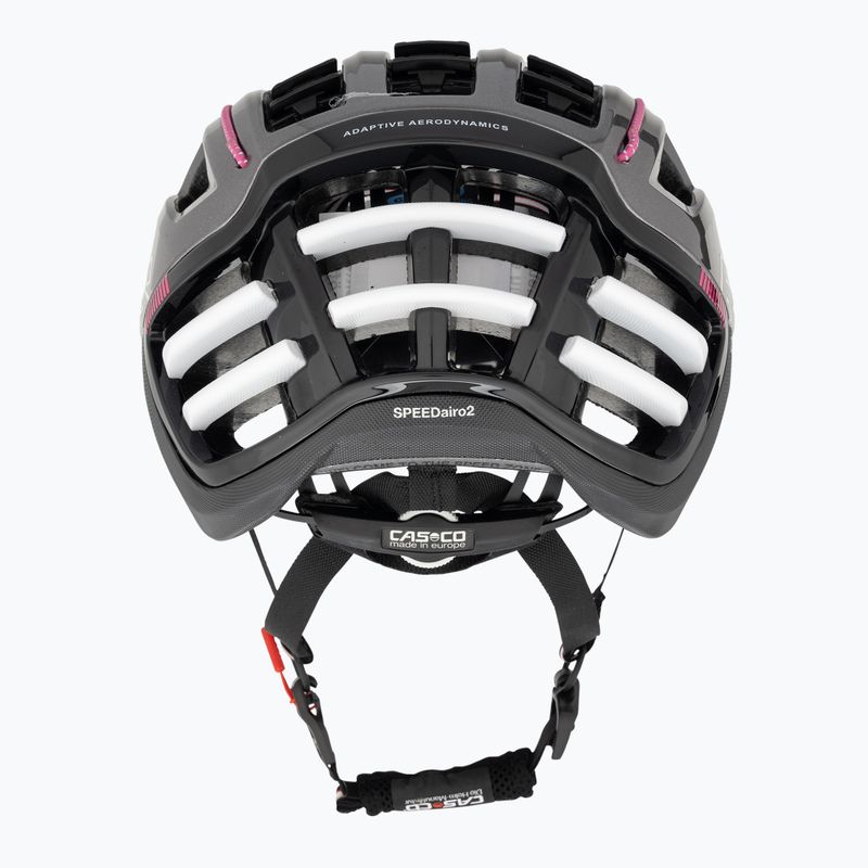 CASCO Speedairo 2 bicycle helmet anthracite fuchsia 3