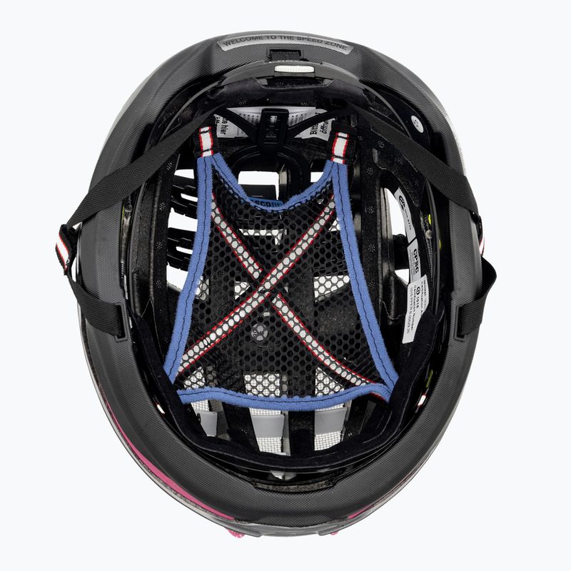 CASCO Speedairo 2 bicycle helmet anthracite fuchsia 5