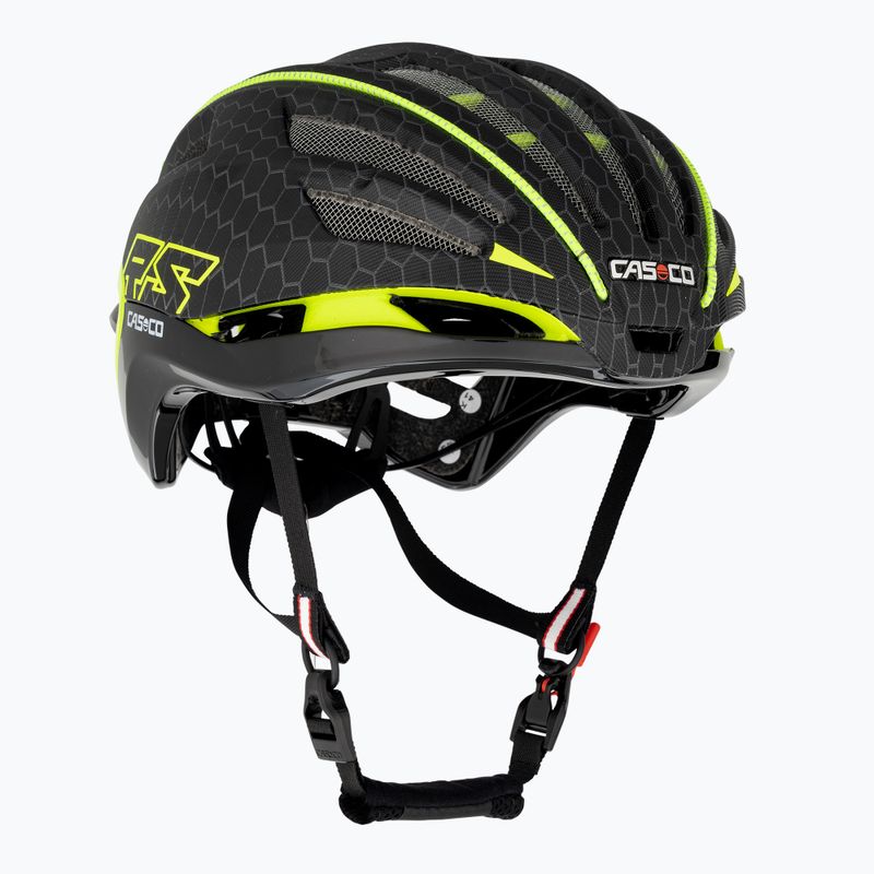 CASCO Speedairo 2 neon hive bicycle helmet
