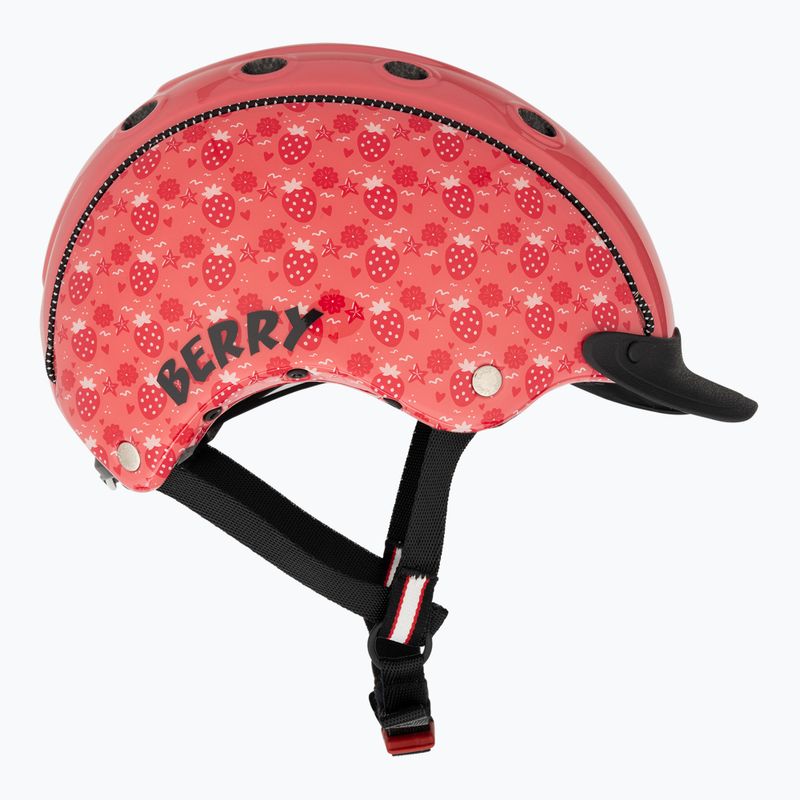 CASCO Mini 2 strawberry blush children's bicycle helmet 4