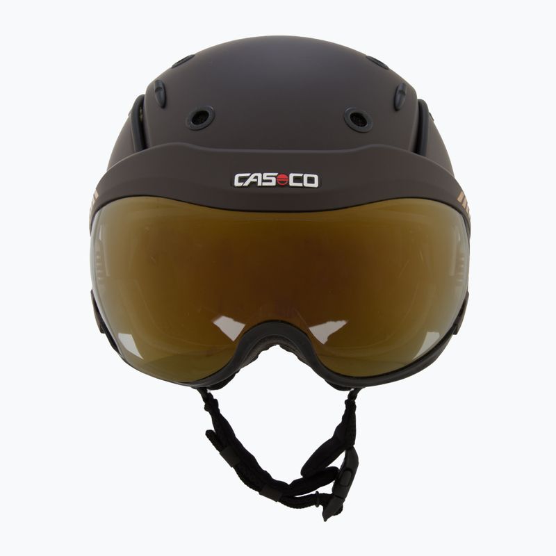 CASCO ski helmet SP-6 Visor brown gradient 2