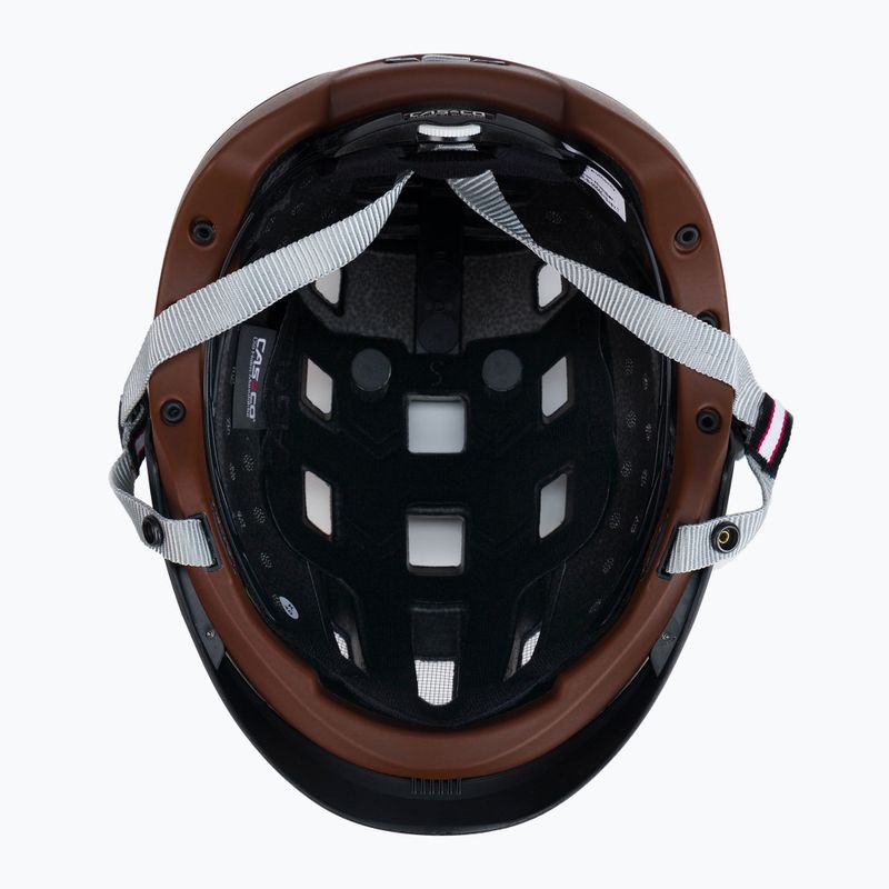 CASCO Roadster brown bicycle helmet 04.3606 5