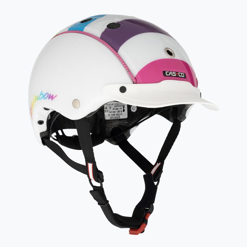 CASCO Mini 2 rainbow children's bicycle helmet