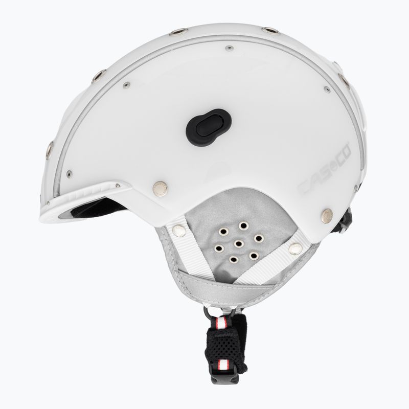CASCO SP-3 airwolf white ski helmet 5