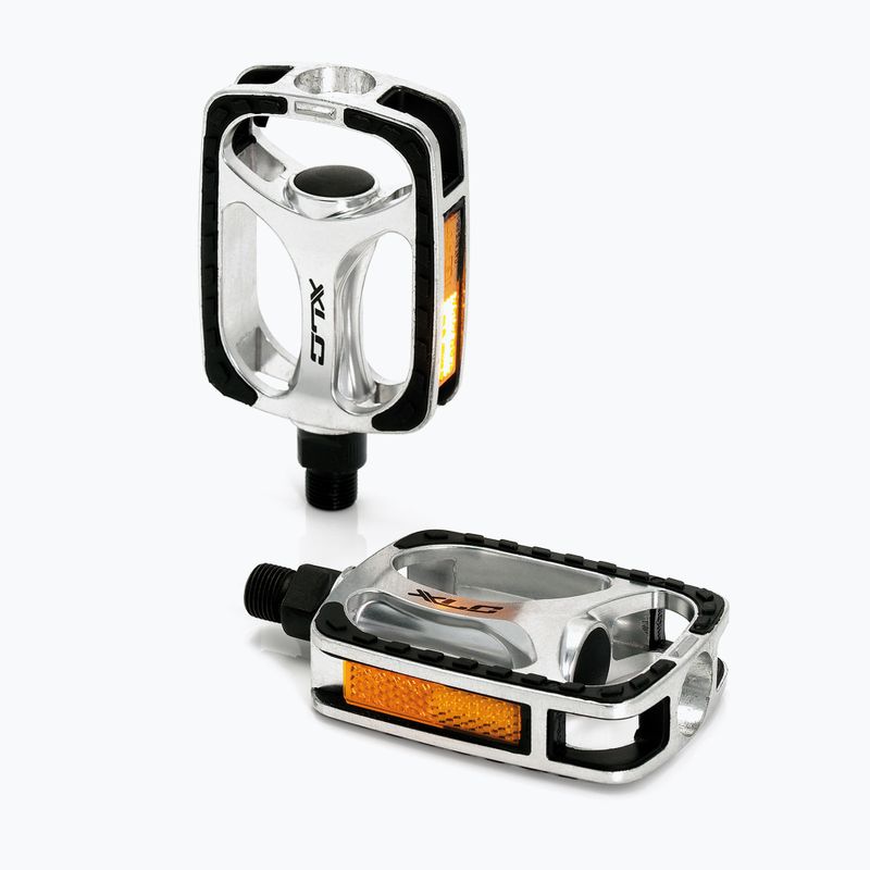 XLC City/Comfort PD-C03 Alu silver/black bicycle pedals