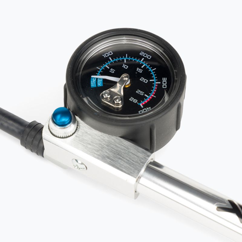 XLC HighAir Pro PU-H03 silver/blue shock pump 3