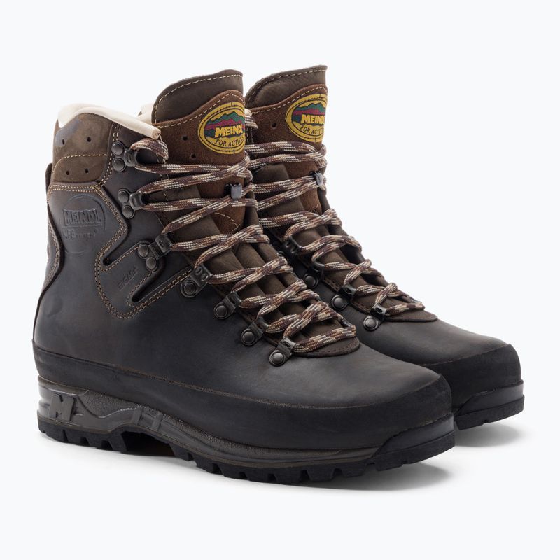 Men's trekking boots Meindl Engadin MFS dark brown 2863/15 5