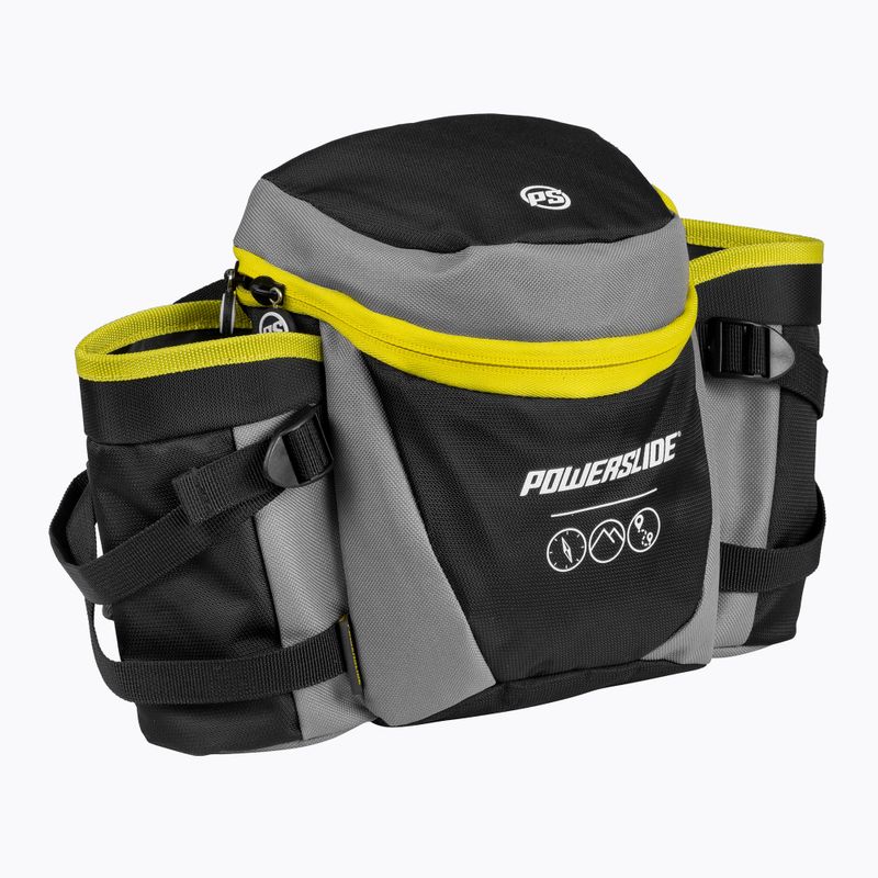 Powerslide Nordic Hip 2.5 l kidney pouch grey/yellow 2