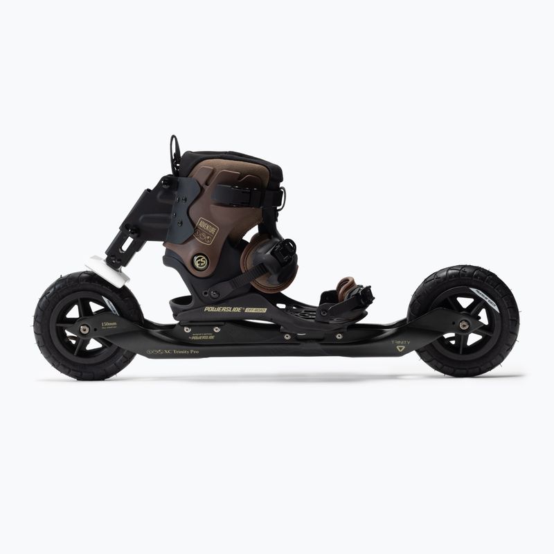 Powerslide XC Skeleton 150 off-road skates black/brown 908230 2