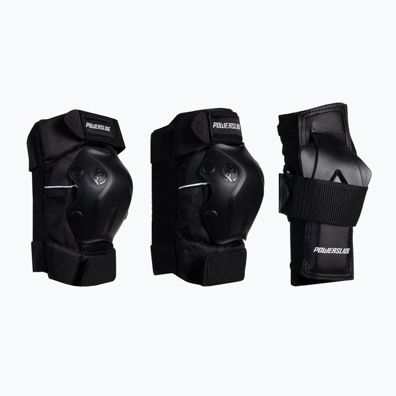 Powerslide Standard Tri-Pack men's pad set black 903239