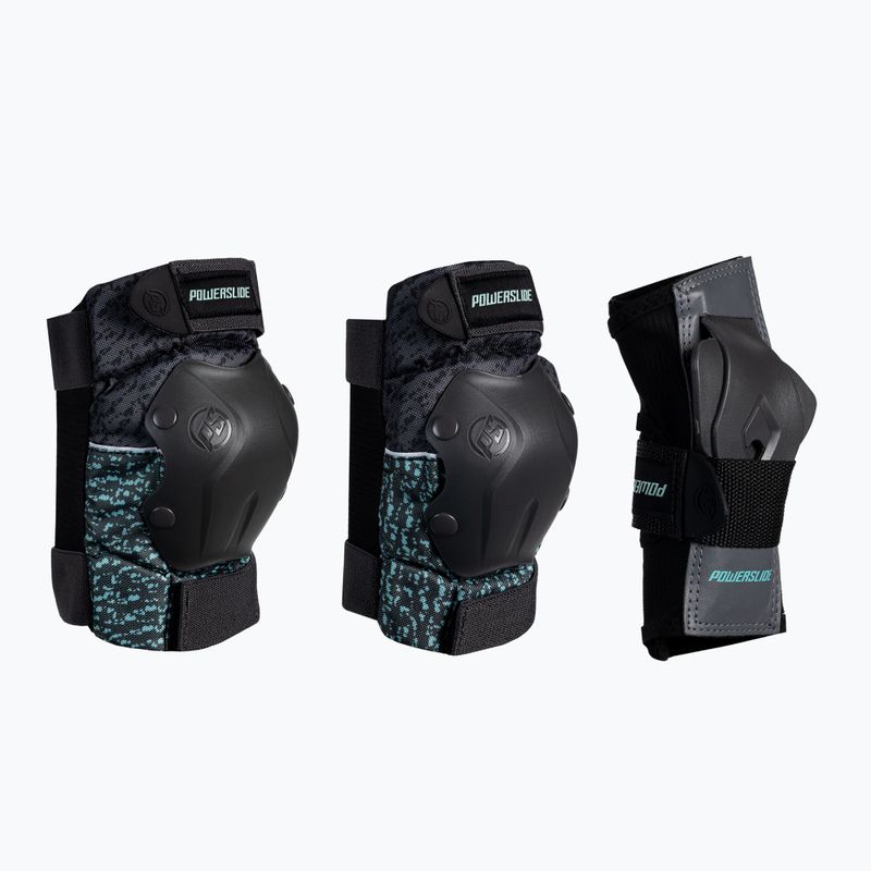 Powerslide Standard Tri-Pack women's pad set grey 903243