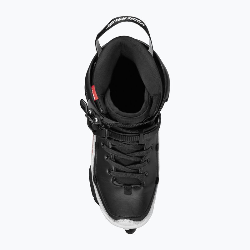 Inline skates Powerslide Tau 90 black/white 4