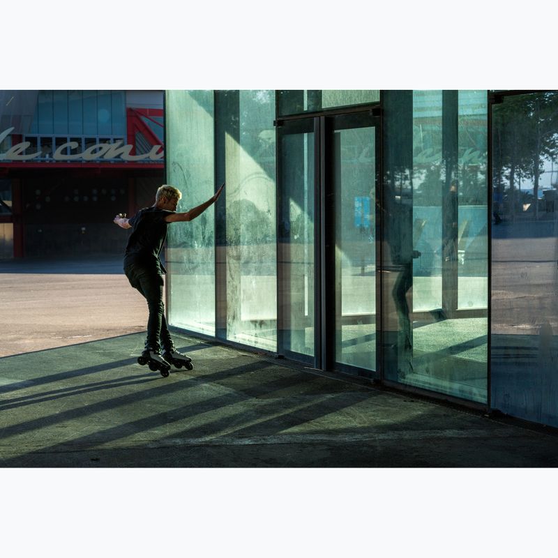 Inline skates Powerslide Tau 90 black/white 10