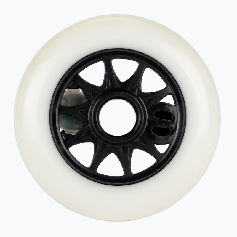 Powerslide Graphix Left rollerblade wheels white 905344 2