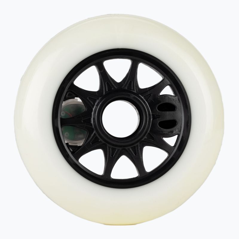 Powerslide Graphix Right rollerblade wheels white 905344 2