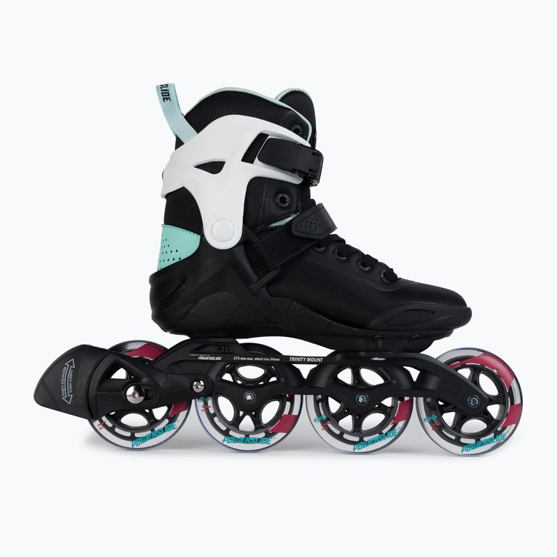 Powerslide women's roller skates Phuzion Radon Teal 90 black 902011 2
