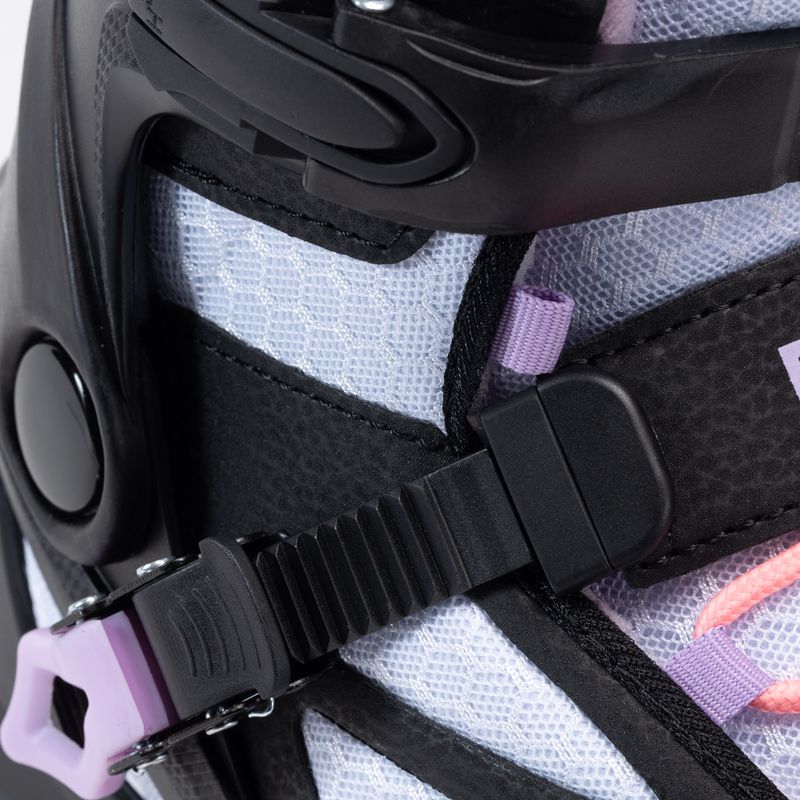 Playlife Lancer 84 women's roller skates black and purple 880274 6