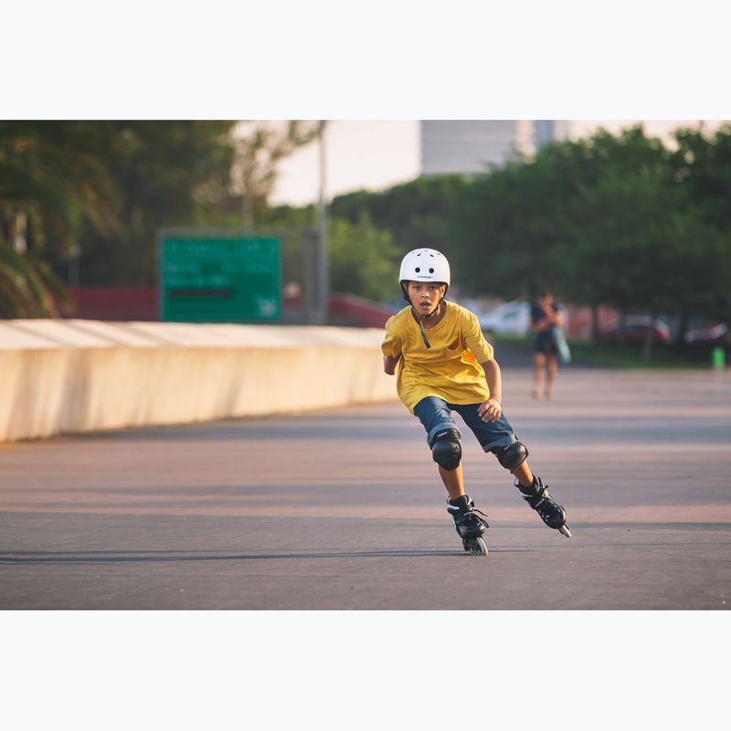 Powerslide Khaan SQD Jr children's roller skates black 6