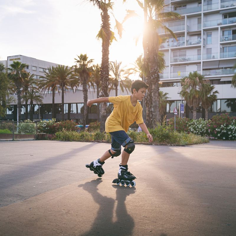 Powerslide Khaan SQD Jr children's roller skates black 9