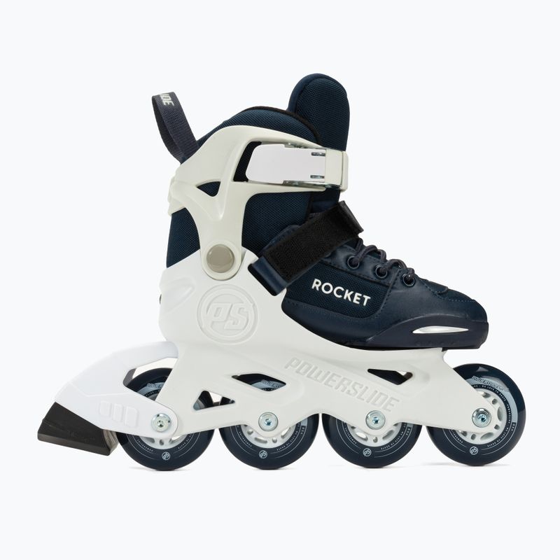 Powerslide Rocket children's roller skates white/navy blue 8