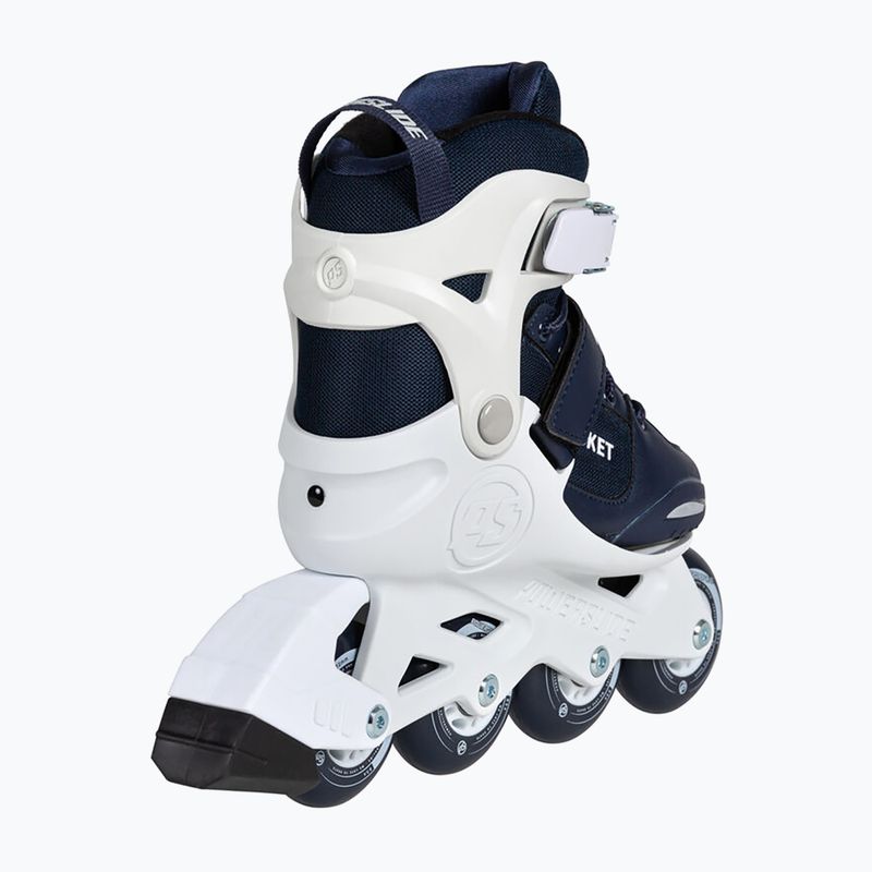 Powerslide Rocket children's roller skates white/navy blue 11