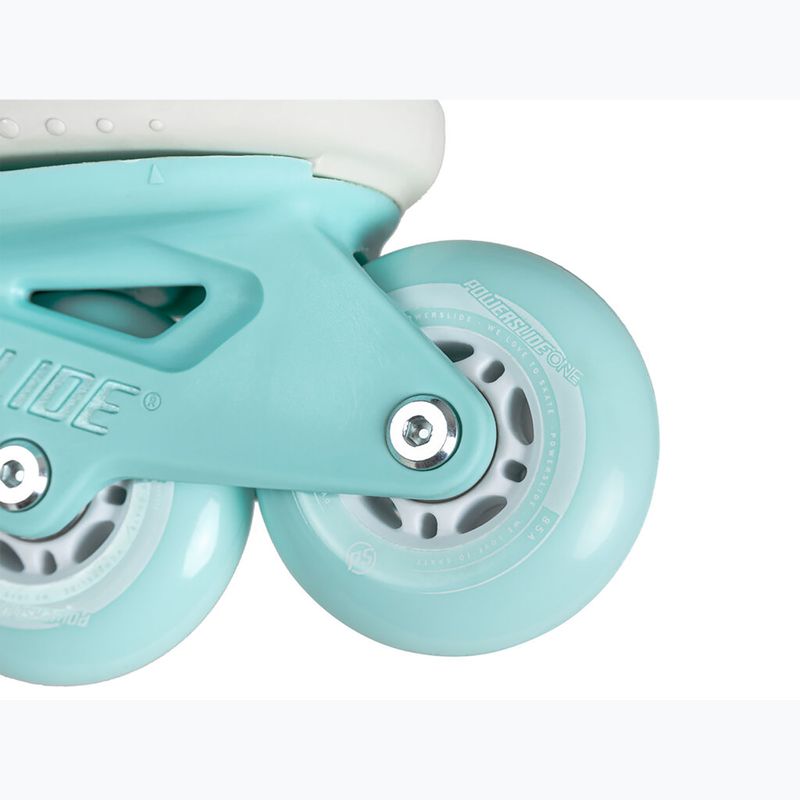 Powerslide Rocket grey/teal children's roller skates 15