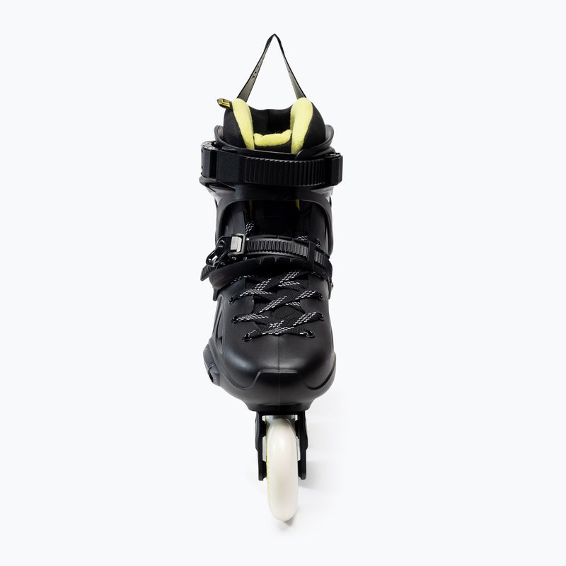 Powerslide men's roller skates Imperial One 80 black/yellow 908376 4