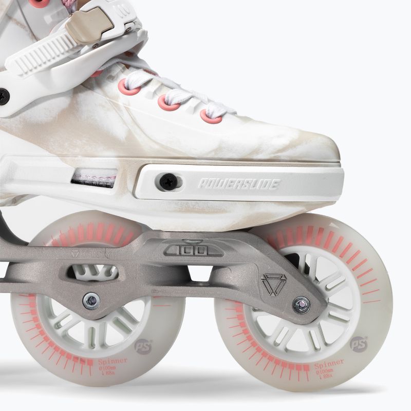 Powerslide women's roller skates Next Marble 100 pink 908405 6
