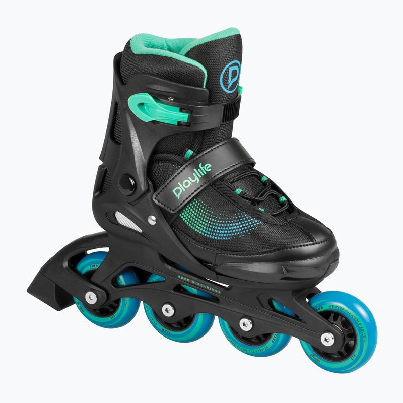 Children's roller skates with protectors Playlife Joker Combo Jr blue sky 2