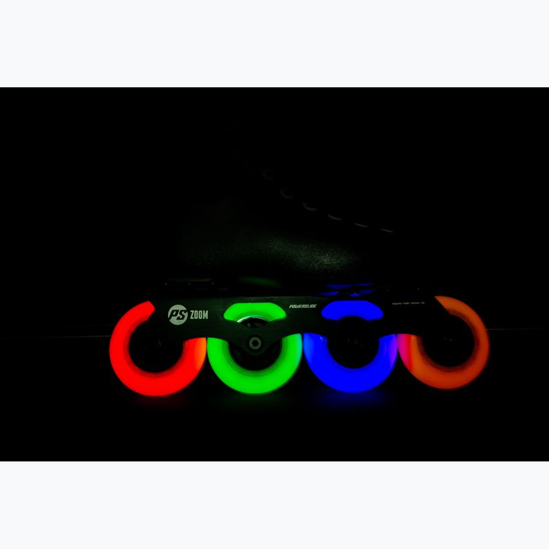 Powerslide Neons 80 mm/85A rollerblade wheels 4 pcs red. 4