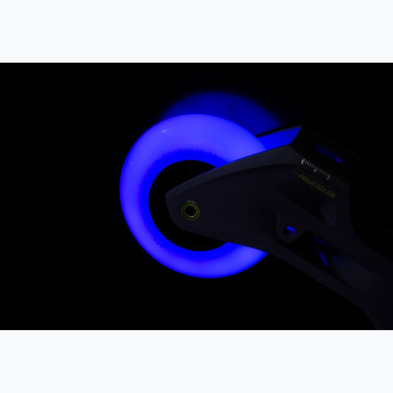Powerslide Neons 80 mm/85A rollerblade wheels 4 pcs blue. 2