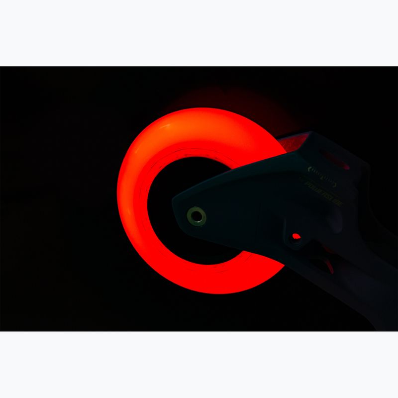 Powerslide Neons 90 mm/85A rollerblade wheels 4 pcs red. 3