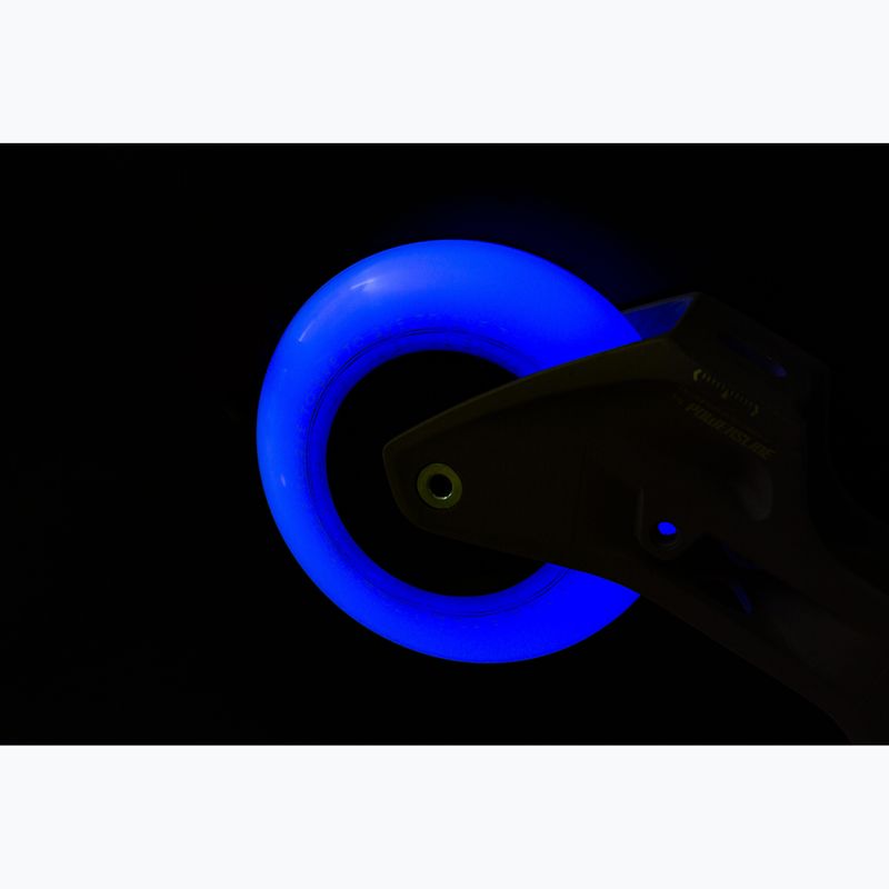 Powerslide Neons 90 mm/85A rollerblade wheels 4 pcs blue. 3