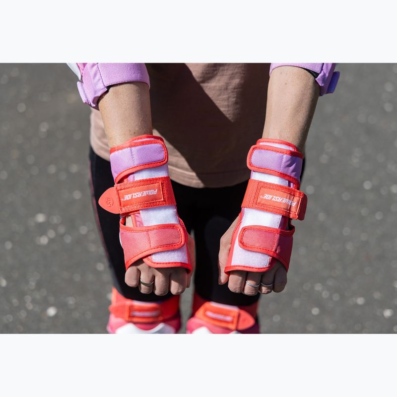 Set of protectors Powerslide Standard Set red/pink 3