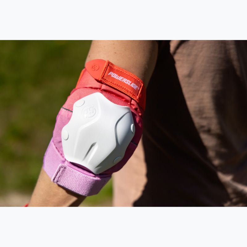 Set of protectors Powerslide Standard Set red/pink 5