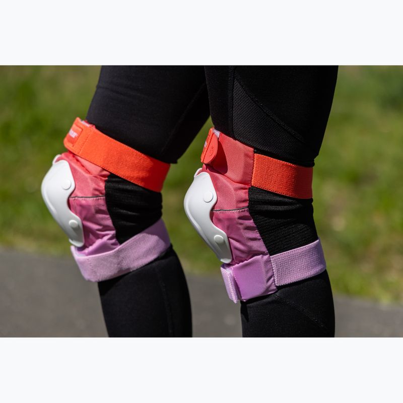 Set of protectors Powerslide Standard Set red/pink 7